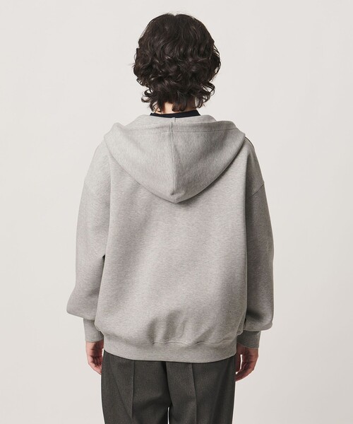 MARW UNITED ARROWS(マルゥ ユナイテッドアローズ)の「<MARW UNITED ARROWS>ダンボール ジップ フーディー(カーディガン/ボレロ・レディース・ブラック/グレー系・FREE)」の7枚目の写真