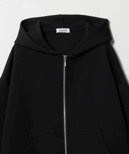 MARW UNITED ARROWS(マルゥ ユナイテッドアローズ)の「<MARW UNITED ARROWS>ダンボール ジップ フーディー(カーディガン/ボレロ・レディース・ブラック/グレー系・FREE)」の18枚目の写真