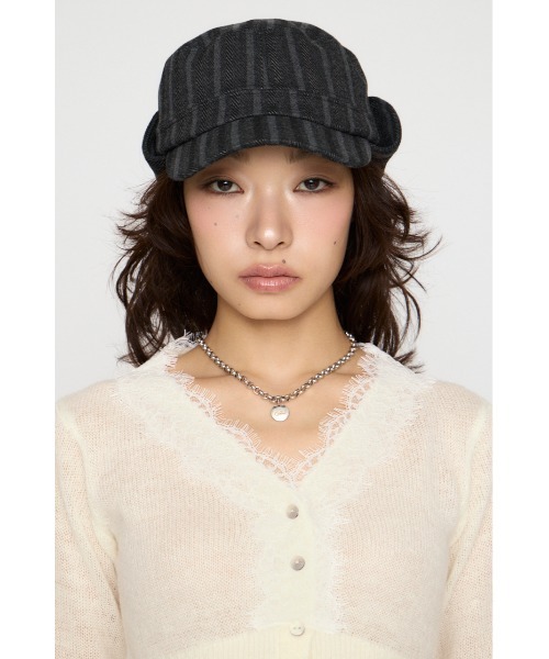 LAGUA GEM(ラグアジェム)の「FRONT LACE WAIST RIB ニット(ニット/セーター・レディース・ミント/ブラック/オフホワイト・FREE)」の14枚目の写真