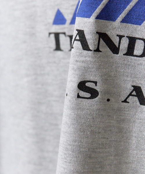 THOUSAND MILE(サウザンドマイル)の「THOUSAND MILE/サウザンドマイル LONG SLEEVE T-SHIRT TM LOGO ロンT フロントプリント ブランドロゴ 刺繍 ドロップショルダー アウトドア 2026秋冬 秋服(Tシャツ/カットソー・メンズ・ホワイト/ブラック/グレー・M/L/XL/XS)」の5枚目の写真