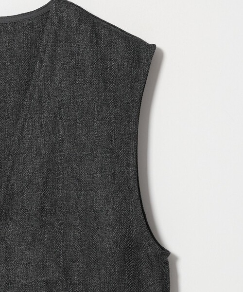 A DAY IN THE LIFE UNITED ARROWS（アデイインザライフユナイテッドアローズ）の「ツイードライク ペプラムジレ ‐ウォッシャブル‐＜A DAY IN THE LIFE＞（Tシャツ/カットソー・レディース・モカ/ダークグレー/コバルトブルー/その他1・FREE）」の15枚目の写真