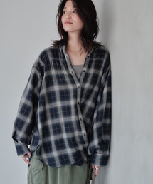 【しゃれシャツ】2wayシャーリングシャツ