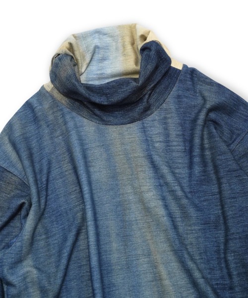 SHINYAKOZUKA（シンヤコヅカ）の「【SHINYAKOZUKA】 loose turtle（その他トップス・メンズ・ブルー・LARGE/MEDIUM）」の2枚目の写真
