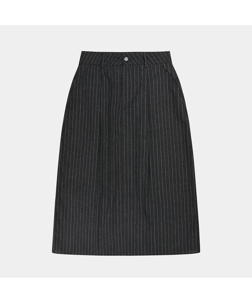 PIGMENT(ピグメント)の「シティピーチピンスカート (KYSK2606309)(スカート・レディース・ダークグレー・SMALL/MEDIUM/LARGE)」の1枚目の写真