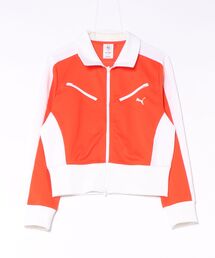 PUMA ｳｪｱ プーマウェア W T7 RETRO TRACK JACKET TRACK JACKETS 639019 21RED FLASH