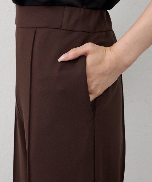 GALLARDAGALANTE(ガリャルダガランテ)の「【セットアップ対応】センタープレスポンチパンツ(その他パンツ・レディース・ブラウン・0/1)」の12枚目の写真