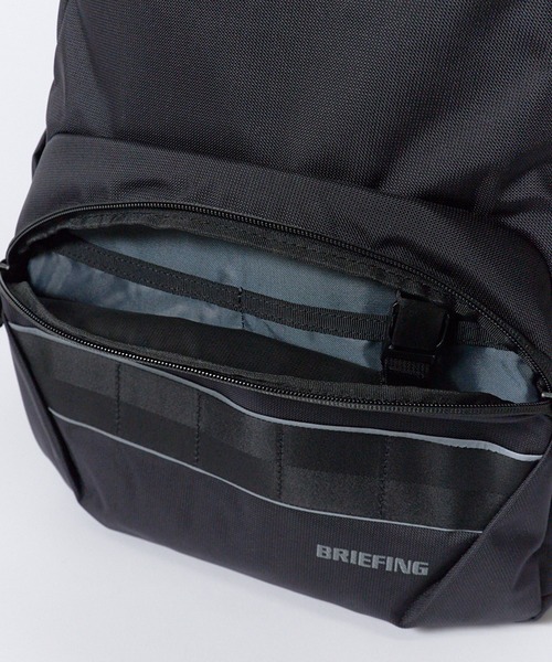 BRIEFING(ブリーフィング)の「BRIEFING/ブリーフィング MFC LIGHT PACK バックパック リュック ナイロン アウトドア 撥水 軽量 通勤 大容量 カジュアル 2026秋冬(バックパック/リュック・メンズ・ブラック・FREE)」の7枚目の写真
