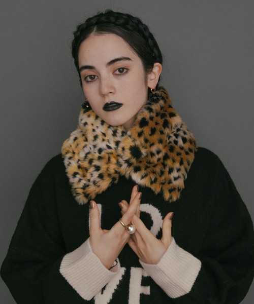 Jacquard Knit Neck Warmer / ジャガード ニットネックウォーマー