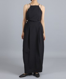 CLANE（クラネ）の「CLANE / クラネ：【レディース】SIDE HOLE COCOON CAMI ONEPIECE：10112-5153[DEA]（ワンピース）」