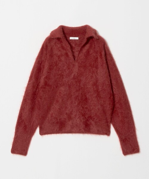 ATON＞シャギー スキッパー ニット（ニット/セーター）｜UNITED ARROWS