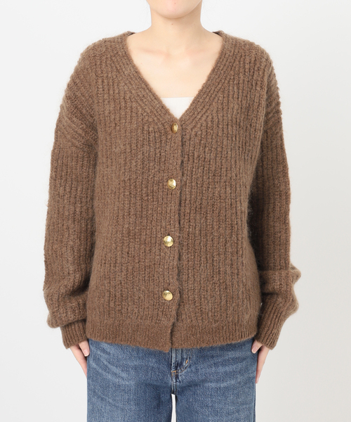 journal standard L'essage(ジャーナルスタンダードレサージュ)の「AMYRIS ニットカーディガン(カーディガン/ボレロ・レディース・ブラウン/ピンク/ネイビー・FREE)」の20枚目の写真