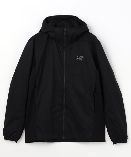 ARC'TERYX(アークテリクス)の「ARC’TERYX/アークテリクス アトム フーディ メンズ/Atom Hoody Men's(ブルゾン・メンズ・ブラック・X-SMALL/X-LARGE/MEDIUM/SMALL/LARGE)」の1枚目の写真