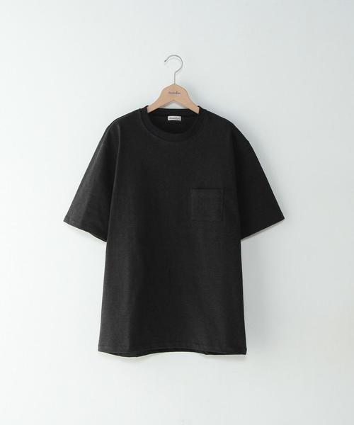 Steven Alan（スティーブンアラン）の「＜Steven Alan＞ HI/DENS CREWNECK SSL/カットソー◆（Tシャツ/カットソー・メンズ・ネイビー/オリーブ/グレー/ホワイト・LARGE/X-LARGE/MEDIUM/SMALL）」の4枚目の写真