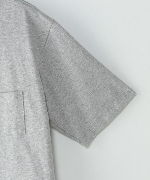 Steven Alan（スティーブンアラン）の「＜Steven Alan＞ HI/DENS CREWNECK SSL/カットソー◆（Tシャツ/カットソー・メンズ・ネイビー/オリーブ/グレー/ホワイト・LARGE/X-LARGE/MEDIUM/SMALL）」の7枚目の写真