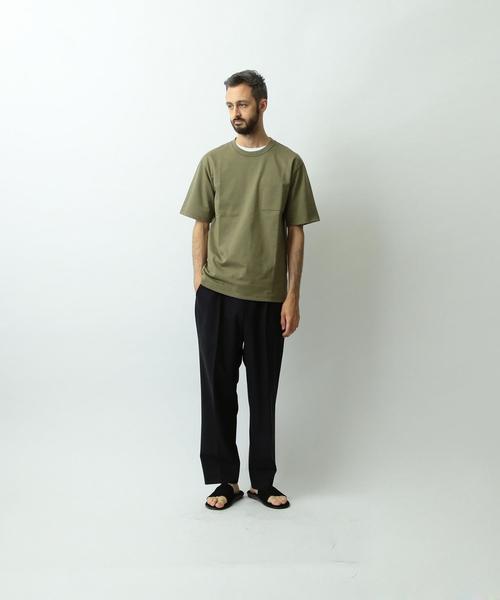 Steven Alan（スティーブンアラン）の「＜Steven Alan＞ HI/DENS CREWNECK SSL/カットソー◆（Tシャツ/カットソー・メンズ・ネイビー/オリーブ/グレー/ホワイト・LARGE/X-LARGE/MEDIUM/SMALL）」の21枚目の写真