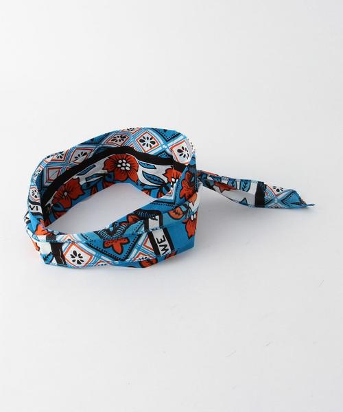 Another Edition（アナザーエディション）の「カンガヘアバンド/AEBC Kanga HB（ヘアバンド・レディース・ライトブルー/パープル・FREE）」の3枚目の写真
