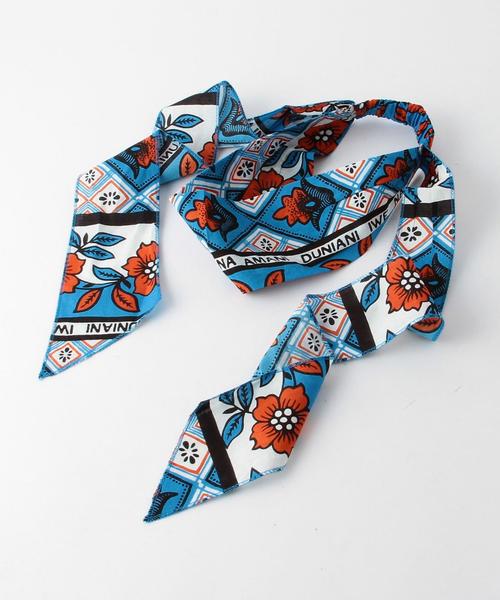 Another Edition（アナザーエディション）の「カンガヘアバンド/AEBC Kanga HB（ヘアバンド・レディース・ライトブルー/パープル・FREE）」の6枚目の写真