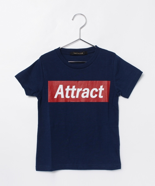 VENCEEXCHANGE（ヴァンスエクスチェンジ）の「kids BOXプリント半袖Ｔ（Tシャツ/カットソー・キッズ・オフホワイト/ブルー/ブラック・150cm/130cm/140cm/120cm）」の3枚目の写真