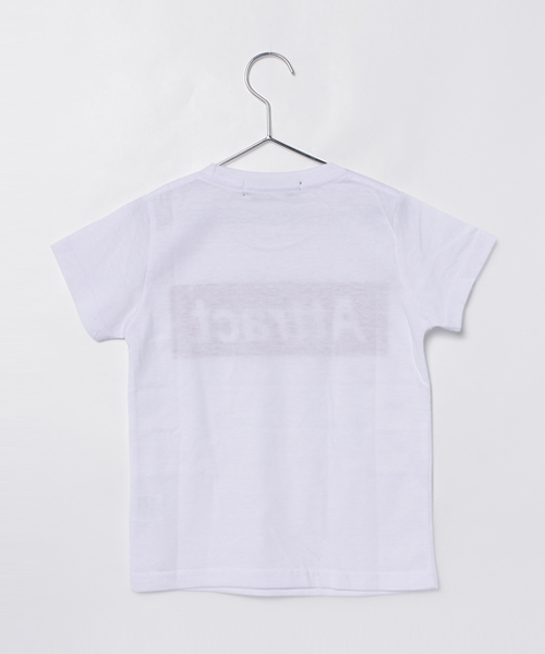 VENCEEXCHANGE（ヴァンスエクスチェンジ）の「kids BOXプリント半袖Ｔ（Tシャツ/カットソー・キッズ・オフホワイト/ブルー/ブラック・150cm/130cm/140cm/120cm）」の4枚目の写真