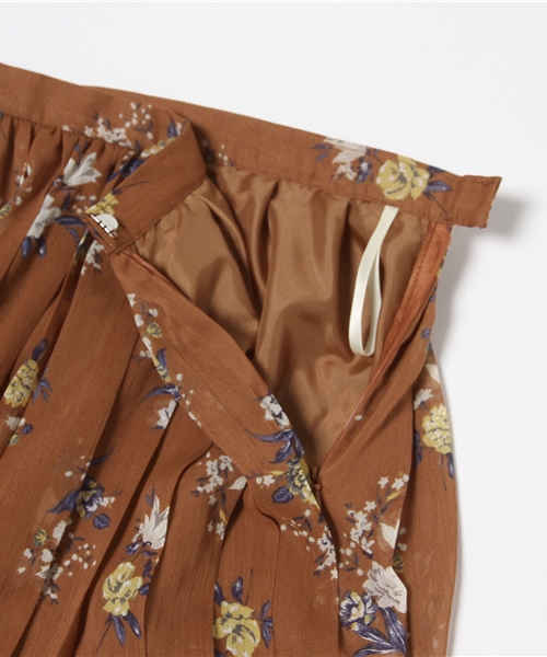 NATURAL BEAUTY BASIC（ナチュラルビューティーベーシック）の「アンティークフラワースカート（スカート・レディース・ホワイト系その他/ブラウン系その他・MEDIUM/SMALL）」の10枚目の写真