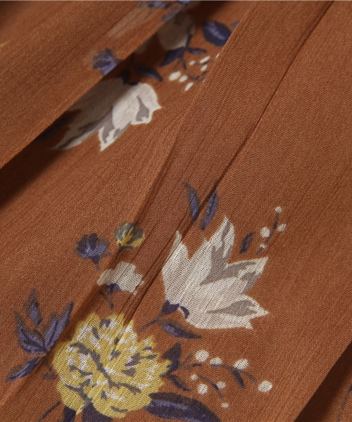 NATURAL BEAUTY BASIC（ナチュラルビューティーベーシック）の「アンティークフラワースカート（スカート・レディース・ホワイト系その他/ブラウン系その他・MEDIUM/SMALL）」の11枚目の写真