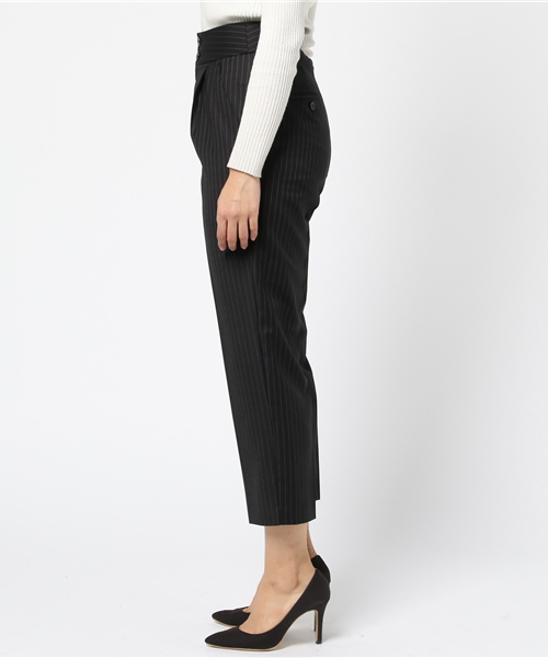 Banner Barrett(バナーバレット)の「ストライプパンツ(その他パンツ・レディース・ブラック/オフホワイト・36/38)」の6枚目の写真