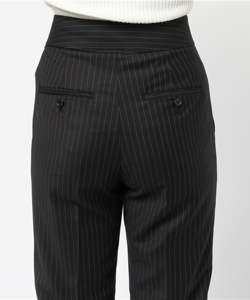 Banner Barrett(バナーバレット)の「ストライプパンツ(その他パンツ・レディース・ブラック/オフホワイト・36/38)」の9枚目の写真