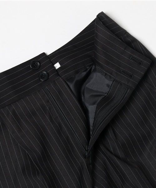 Banner Barrett(バナーバレット)の「ストライプパンツ(その他パンツ・レディース・ブラック/オフホワイト・36/38)」の3枚目の写真