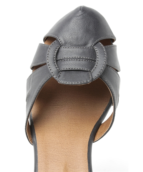 Kastane（カスタネ）の「リングウッドウェッジ（サンダル・レディース・ダークブラウン/ベージュ/ブラック・36/37/38）」の5枚目の写真