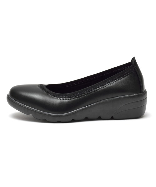LUGG NAGG（ラグナグ）の「ライトウェッジソールプレーンバレエパンプス【LUGG NAGG SHOES SELECT/ ラグナグシューズセレクト】（パンプス・レディース・ネイビー/ブラック/ベージュ/ブラック系その他・24.5cm/23.5cm/24.0cm/23.0cm/22.5/22.5cm）」の17枚目の写真
