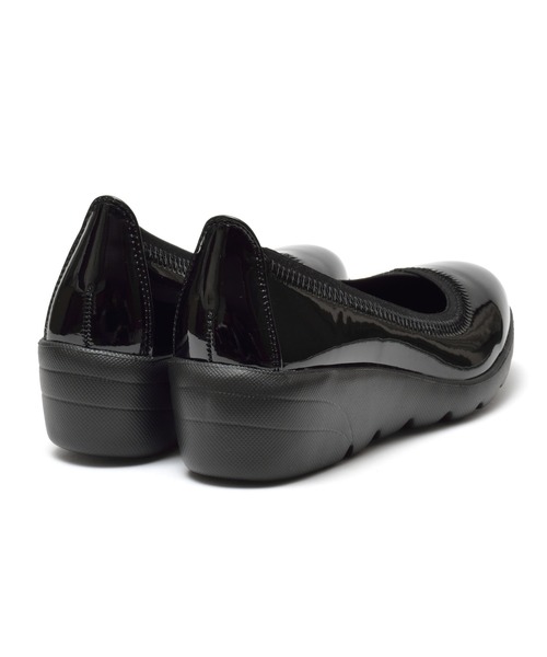 LUGG NAGG（ラグナグ）の「ライトウェッジソールプレーンバレエパンプス【LUGG NAGG SHOES SELECT/ ラグナグシューズセレクト】（パンプス・レディース・ネイビー/ブラック/ベージュ/ブラック系その他・24.5cm/23.5cm/24.0cm/23.0cm/22.5/22.5cm）」の12枚目の写真