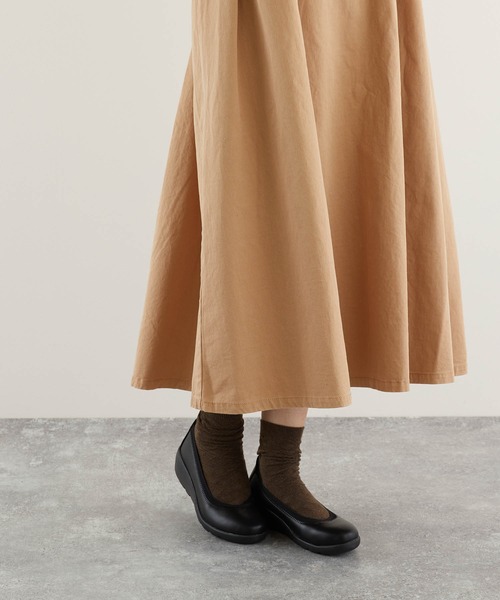 LUGG NAGG（ラグナグ）の「ライトウェッジソールプレーンバレエパンプス【LUGG NAGG SHOES SELECT/ ラグナグシューズセレクト】（パンプス・レディース・ネイビー/ブラック/ベージュ/ブラック系その他・24.5cm/23.5cm/24.0cm/23.0cm/22.5/22.5cm）」の11枚目の写真