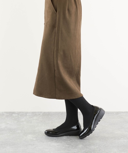 LUGG NAGG（ラグナグ）の「ライトウェッジソールプレーンバレエパンプス【LUGG NAGG SHOES SELECT/ ラグナグシューズセレクト】（パンプス・レディース・ネイビー/ブラック/ベージュ/ブラック系その他・24.5cm/23.5cm/24.0cm/23.0cm/22.5/22.5cm）」の9枚目の写真