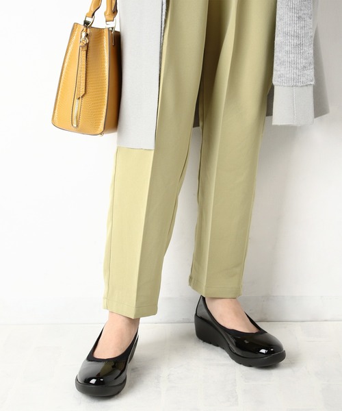 LUGG NAGG（ラグナグ）の「ライトウェッジソールプレーンバレエパンプス【LUGG NAGG SHOES SELECT/ ラグナグシューズセレクト】（パンプス・レディース・ネイビー/ブラック/ベージュ/ブラック系その他・24.5cm/23.5cm/24.0cm/23.0cm/22.5/22.5cm）」の5枚目の写真