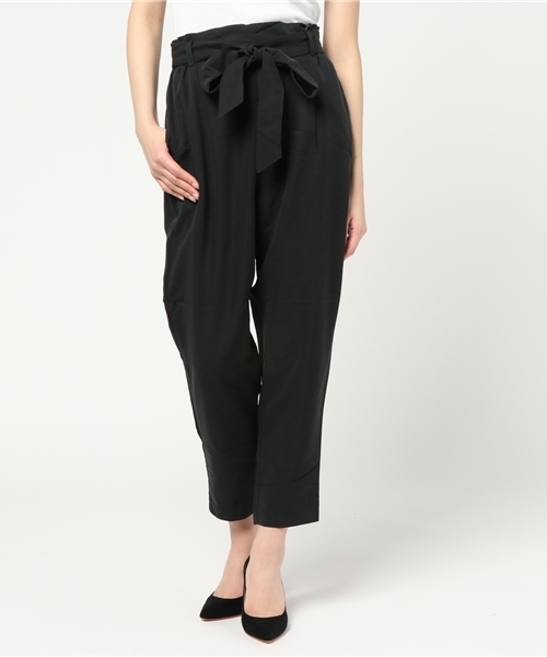 WEGO（ウィゴー）の「WEGO/リボンアンクルテーパードパンツ（スラックス・レディース・インディゴブルー/ブルー系その他4/ピンク系その他/ブラック/ダークインディゴブルー/オレンジ/その他1・LARGE/MEDIUM）」の21枚目の写真