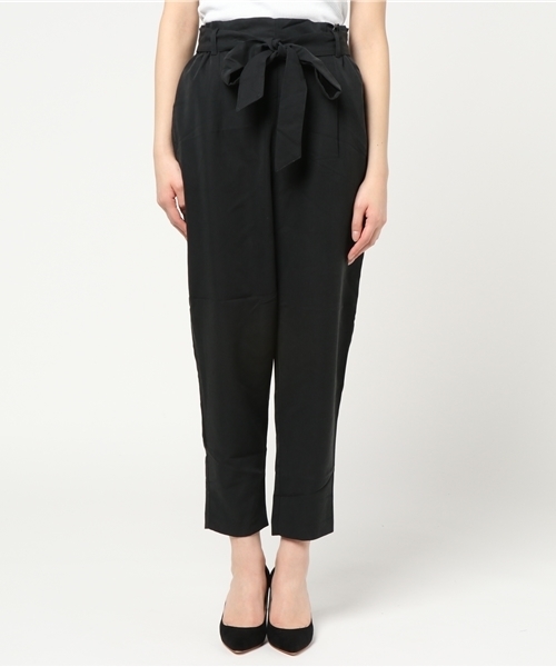 WEGO（ウィゴー）の「WEGO/リボンアンクルテーパードパンツ（スラックス・レディース・インディゴブルー/ブルー系その他4/ピンク系その他/ブラック/ダークインディゴブルー/オレンジ/その他1・LARGE/MEDIUM）」の8枚目の写真