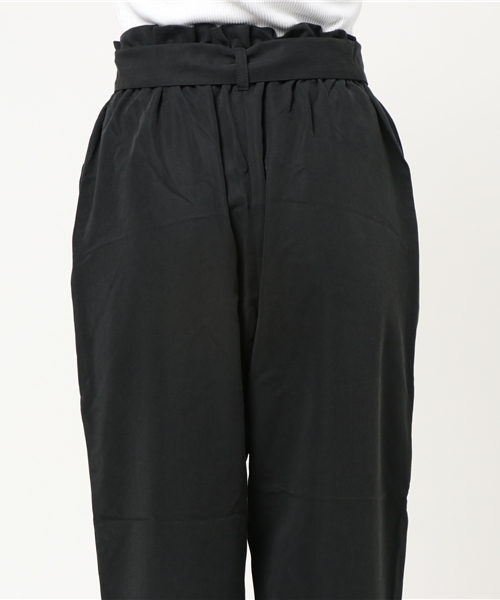 WEGO（ウィゴー）の「WEGO/リボンアンクルテーパードパンツ（スラックス・レディース・インディゴブルー/ブルー系その他4/ピンク系その他/ブラック/ダークインディゴブルー/オレンジ/その他1・LARGE/MEDIUM）」の12枚目の写真