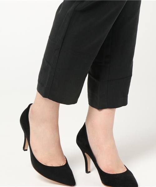 WEGO（ウィゴー）の「WEGO/リボンアンクルテーパードパンツ（スラックス・レディース・インディゴブルー/ブルー系その他4/ピンク系その他/ブラック/ダークインディゴブルー/オレンジ/その他1・LARGE/MEDIUM）」の14枚目の写真