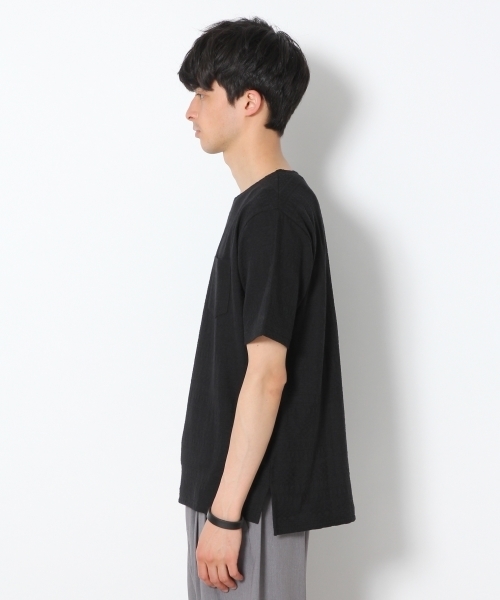 RAGEBLUE(レイジブルー)の「リンクスジャガードTシャツ/757936(Tシャツ/カットソー・メンズ・ホワイト/キャメル/ブラック/ブルー/ピンク・LARGE/SMALL/MEDIUM)」の7枚目の写真