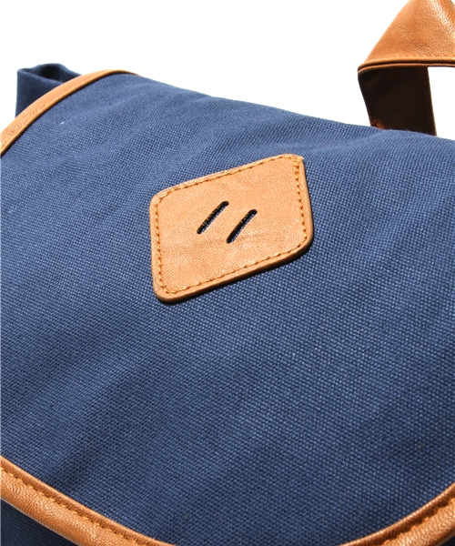 WEGO（ウィゴー）の「フラップリュック2（バックパック/リュック・メンズ・ブラック/ブラウン/ネイビー/オレンジ・FREE）」の7枚目の写真