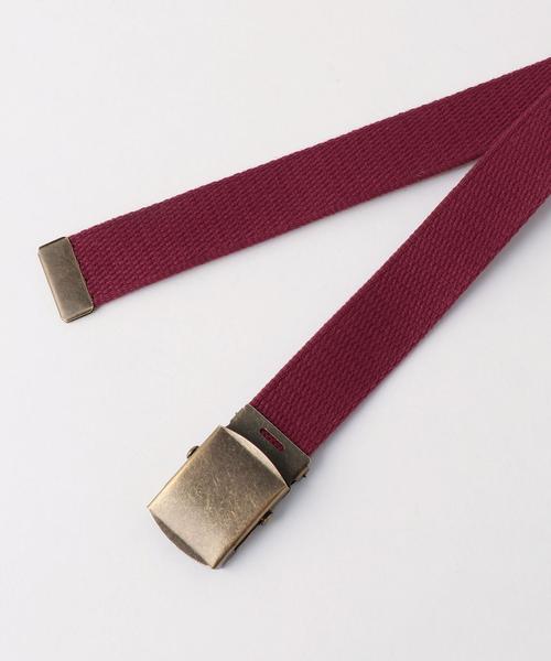 green label relaxing（グリーンレーベルリラクシング）の「[サスペンダーファクトリー]SUSPENDERFACTORY/ CB ベルト ◆（ベルト・レディース・ブラック/レッド/ダークグレー・FREE）」の4枚目の写真