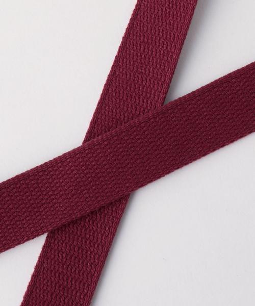 green label relaxing（グリーンレーベルリラクシング）の「[サスペンダーファクトリー]SUSPENDERFACTORY/ CB ベルト ◆（ベルト・レディース・ブラック/レッド/ダークグレー・FREE）」の5枚目の写真