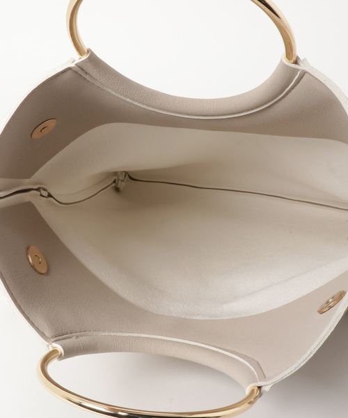 classicalelf（クラシカルエルフ）の「リングハンドル3wayバッグ スエードクラッチ＆ショルダーバッグ（無地）（ショルダーバッグ・レディース・ブラック/グレー/レッド/ブラウン系その他/マスタード/ベージュ/ブルーグレー/ライトベージュ・FREE）」の13枚目の写真