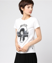 ルネブティック Tシャツ　BEAUTY　ガールズサイズ　ホワイト