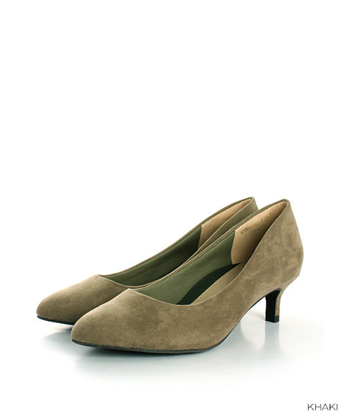 RANDA（ランダ）の「3E/ストレスフリー/ラウンドトゥパンプス（パンプス・レディース・ブラック/レッド/マスタード/グレイッシュベージュ/ピンク/ベージュ/カーキ/ブラック系その他/ベージュ系その他/ベージュ系その他2/プラム・22/22.5/23/23.5/24/24.5/25/25.5/21/21.5）」の8枚目の写真