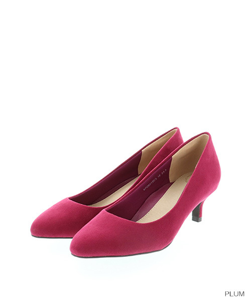 RANDA（ランダ）の「3E/ストレスフリー/ラウンドトゥパンプス（パンプス・レディース・ブラック/レッド/マスタード/グレイッシュベージュ/ピンク/ベージュ/カーキ/ブラック系その他/ベージュ系その他/ベージュ系その他2/プラム・22/22.5/23/23.5/24/24.5/25/25.5/21/21.5）」の9枚目の写真