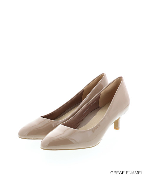 RANDA（ランダ）の「3E/ストレスフリー/ラウンドトゥパンプス（パンプス・レディース・ブラック/レッド/マスタード/グレイッシュベージュ/ピンク/ベージュ/カーキ/ブラック系その他/ベージュ系その他/ベージュ系その他2/プラム・22/22.5/23/23.5/24/24.5/25/25.5/21/21.5）」の7枚目の写真