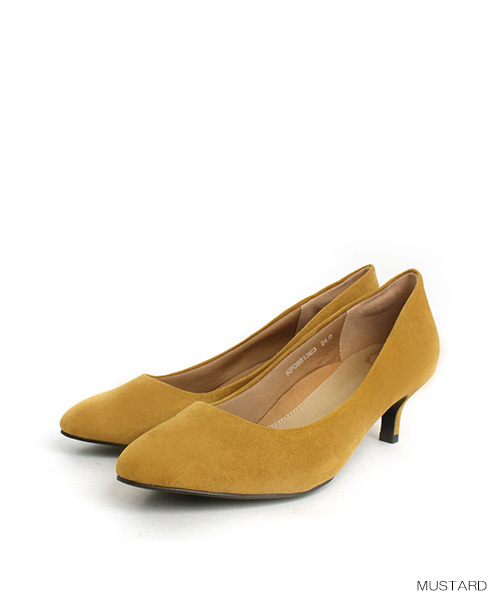 RANDA（ランダ）の「3E/ストレスフリー/ラウンドトゥパンプス（パンプス・レディース・ブラック/レッド/マスタード/グレイッシュベージュ/ピンク/ベージュ/カーキ/ブラック系その他/ベージュ系その他/ベージュ系その他2/プラム・22/22.5/23/23.5/24/24.5/25/25.5/21/21.5）」の10枚目の写真