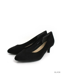 RANDA | 【足幅ゆったり3E】【足にフィットするよう履き心地を追求】ラウンドトゥパンプス(パンプス)