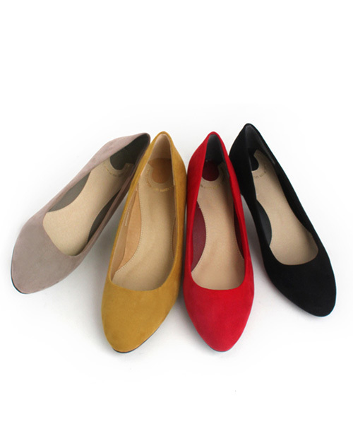 RANDA（ランダ）の「3E/ストレスフリー/ラウンドトゥパンプス（パンプス・レディース・ブラック/レッド/マスタード/グレイッシュベージュ/ピンク/ベージュ/カーキ/ブラック系その他/ベージュ系その他/ベージュ系その他2/プラム・22/22.5/23/23.5/24/24.5/25/25.5/21/21.5）」の20枚目の写真